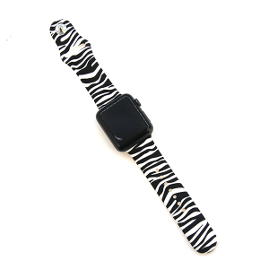 Zebra Print Smart Watch Band