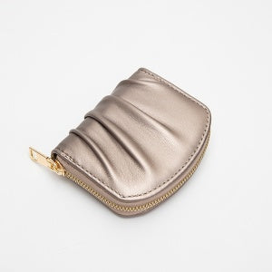 Leatherette Zipper Wallet