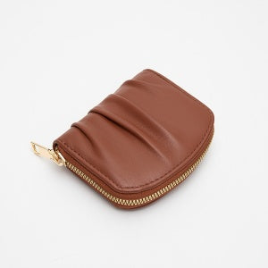 Leatherette Zipper Wallet