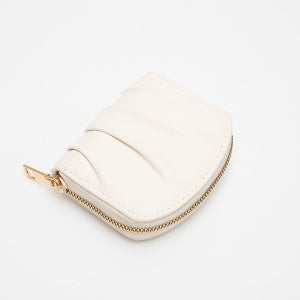Leatherette Zipper Wallet