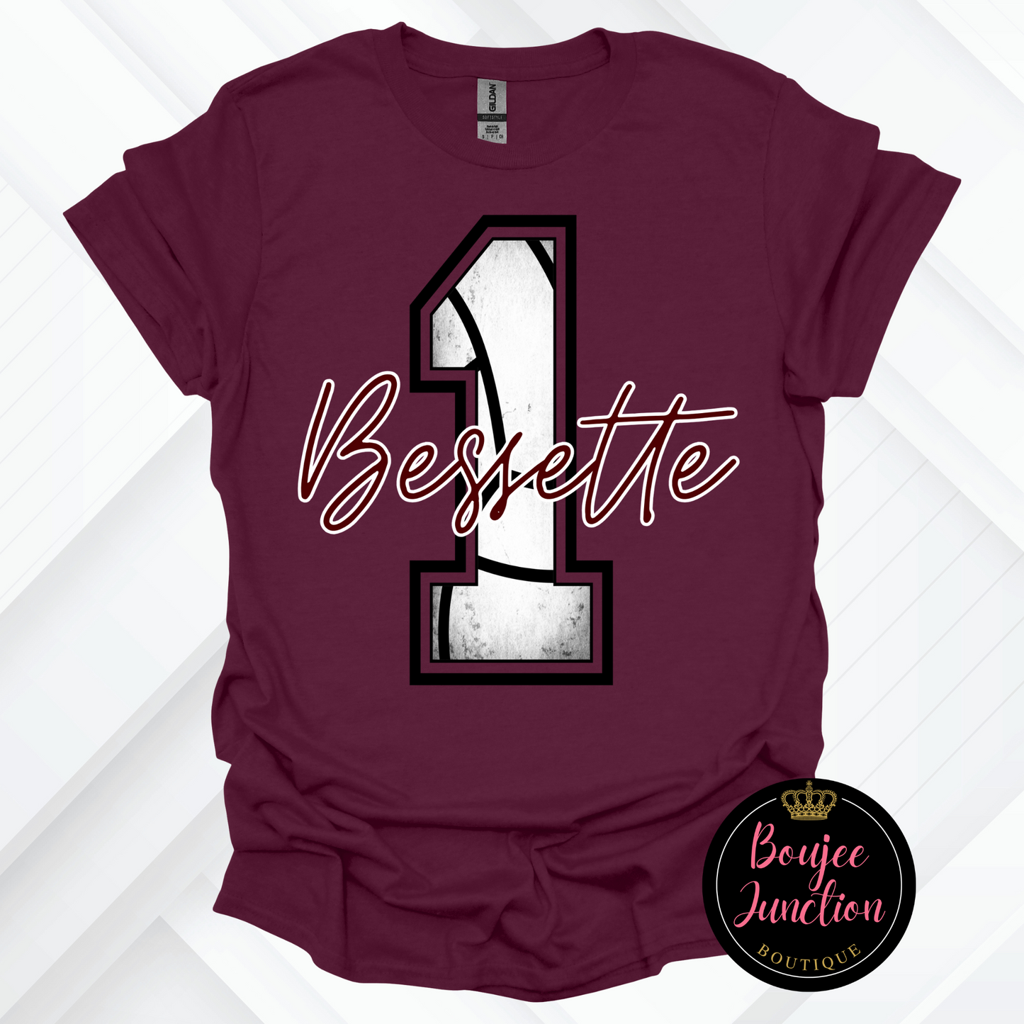 Custom Volleyball Player Name & Number Tee