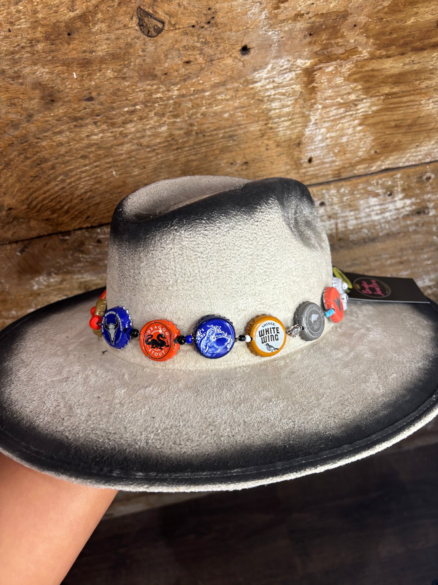 Handmade Animal Bottle Cap Hat Band