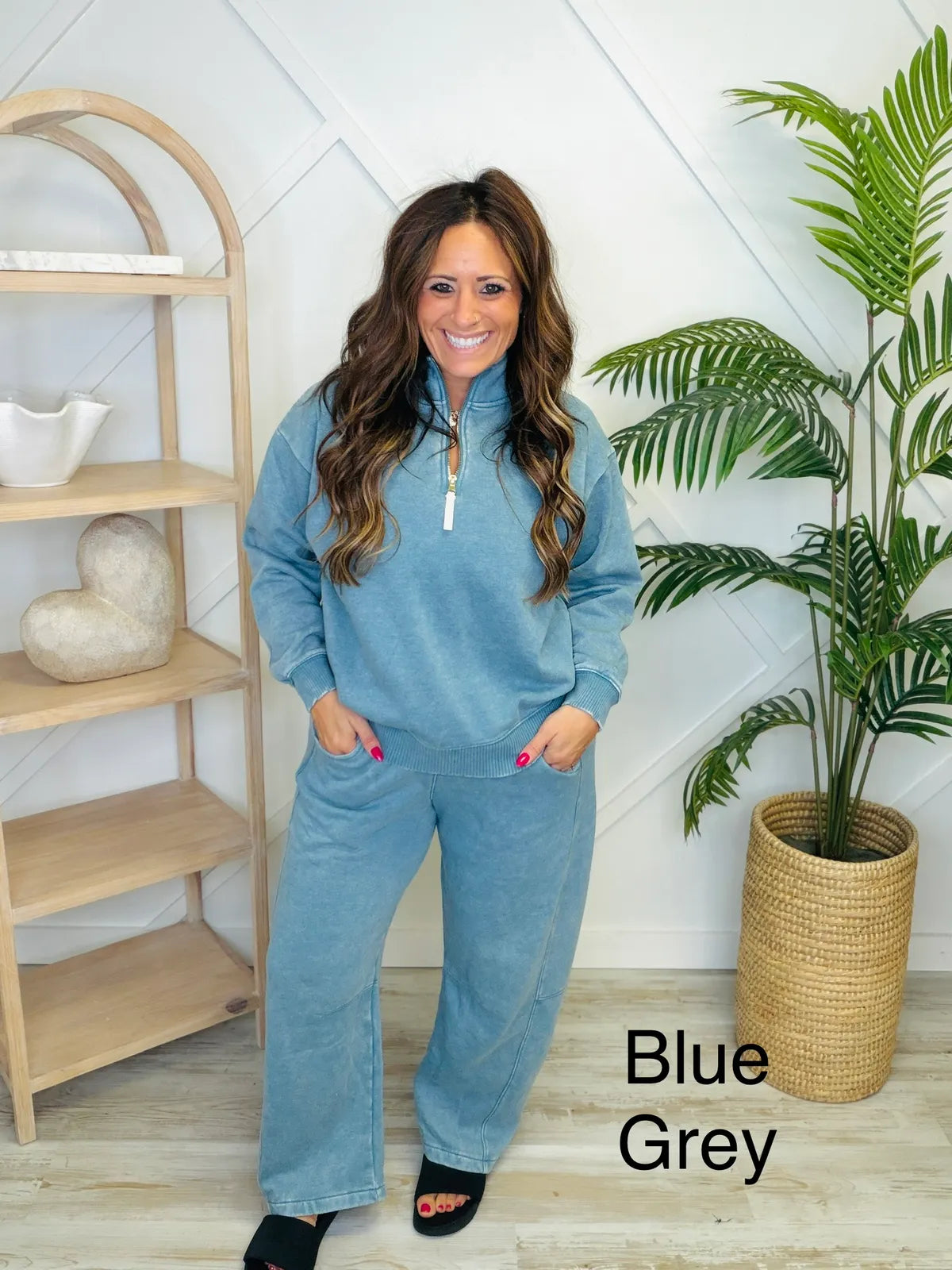 Acid Washed Barrel Sweatpants