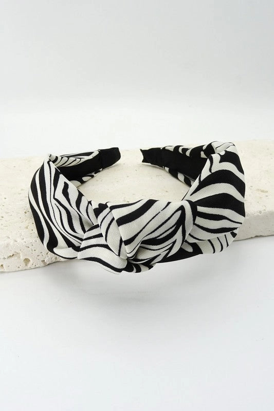 Zebra Print Headband