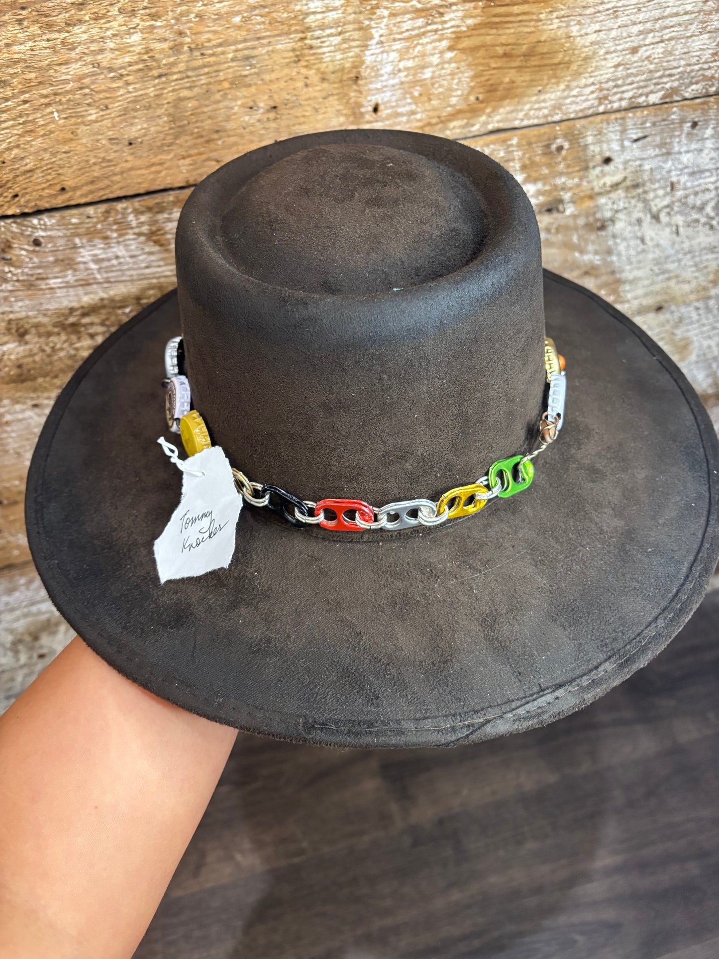 Handmade Brewery Bottle Cap Hat Band