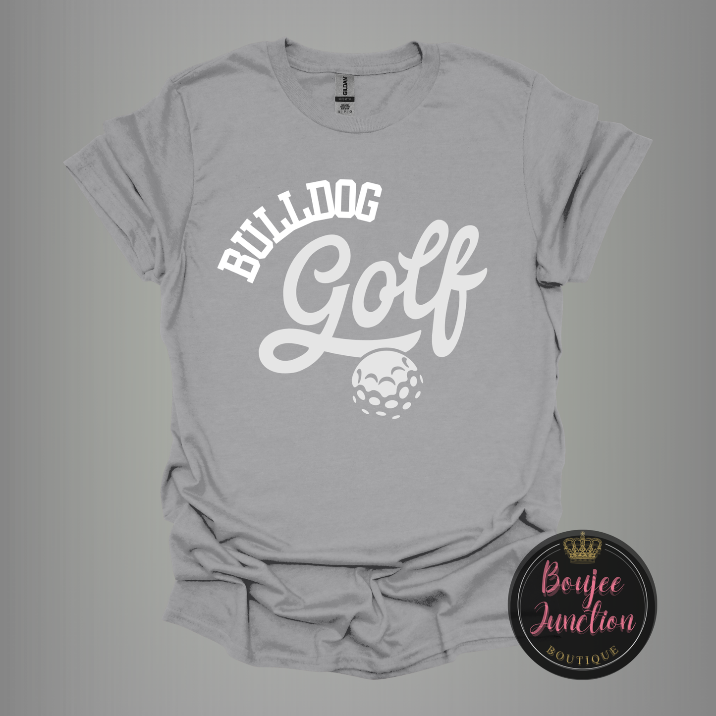 Retro Bulldog Golf Unisex Dri-Power® Long Sleeve & Short Sleeve Shirts