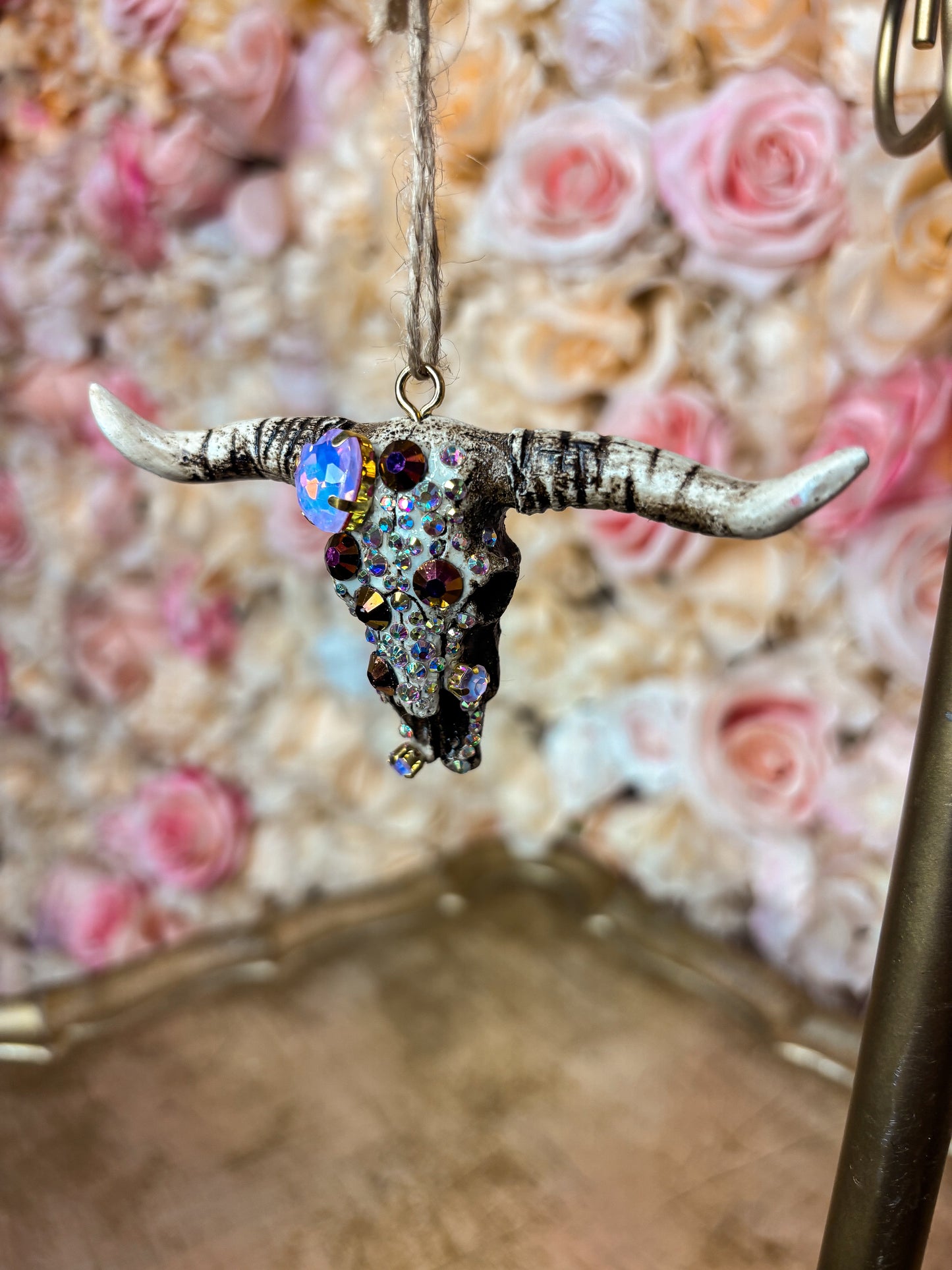 Cosmic Cowgirl Mini Cow Skull