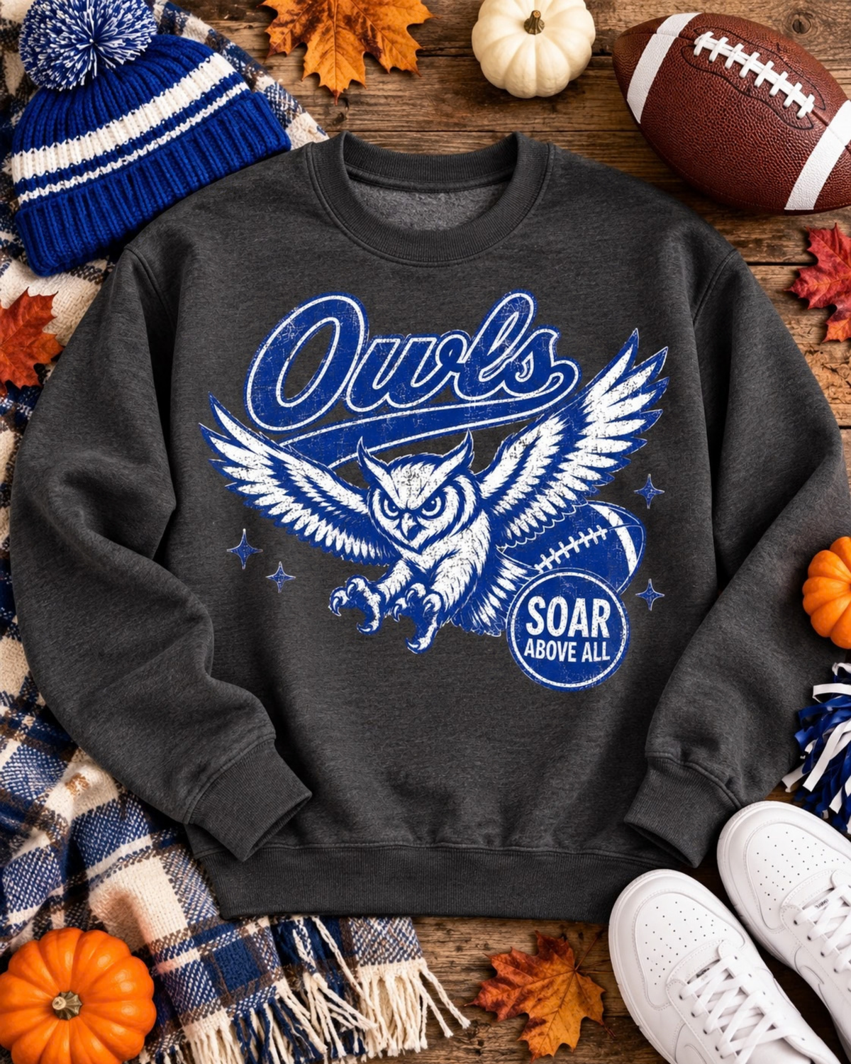 Soar Above All Owls Sweatshirt