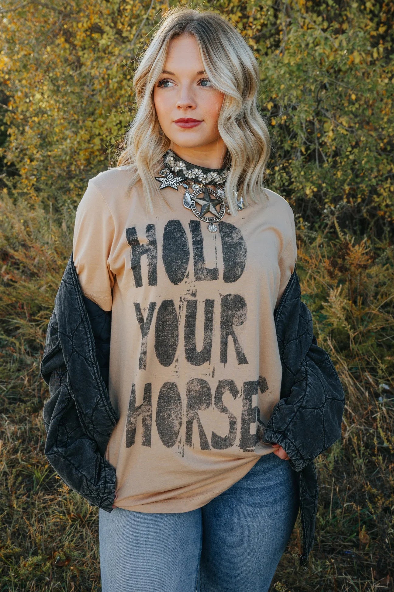 Hold Your Horses Graphic Tee