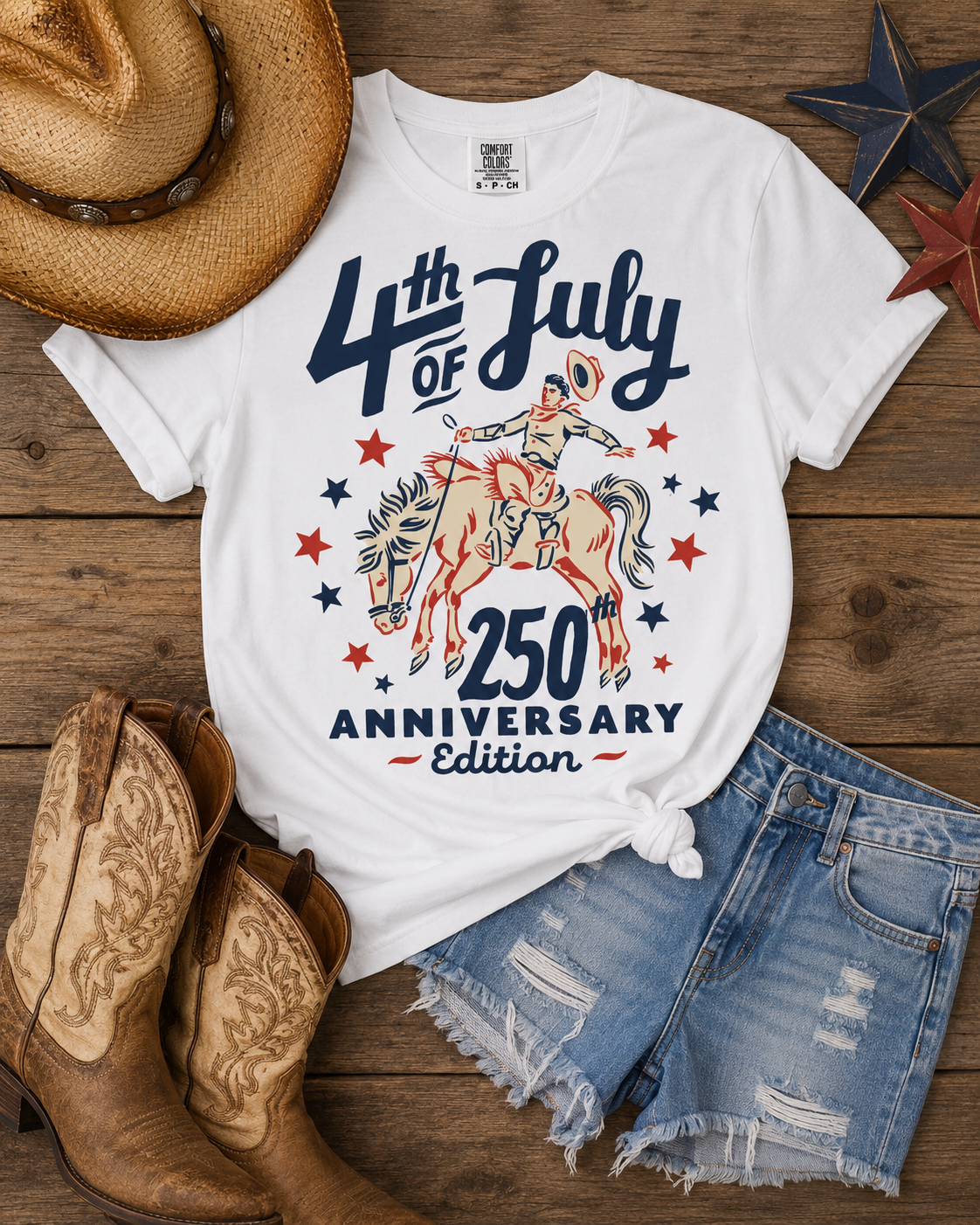 Stars & Spurs 4th of July Anniversary Transfer