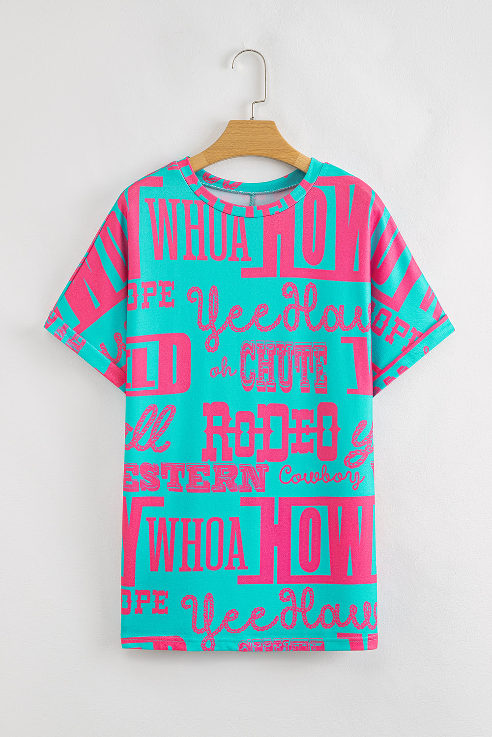 Green Howdy Cowboy Graphic Tee