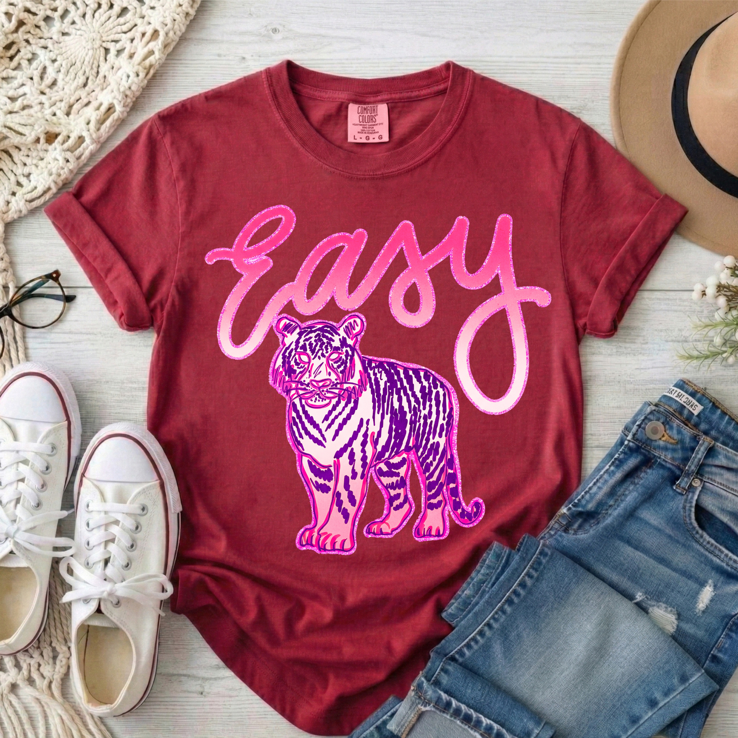 Pink-Easy Tiger Transfer