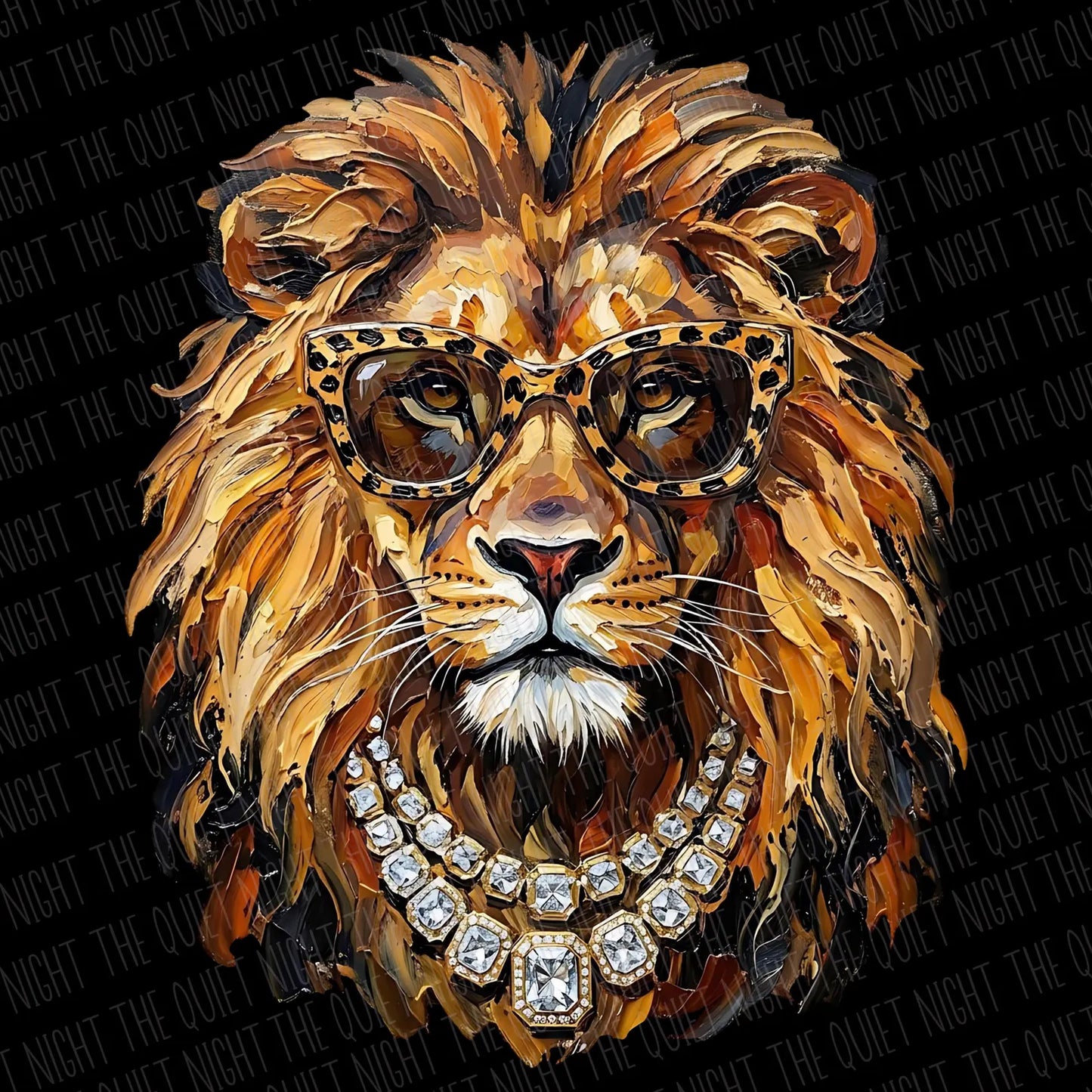 Glam Lion Transfer