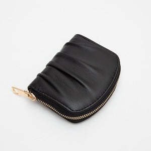 Leatherette Zipper Wallet