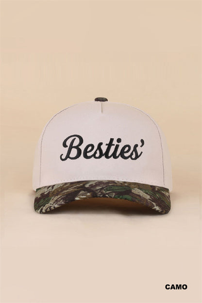 Besties’ Canvas Trucker Hat