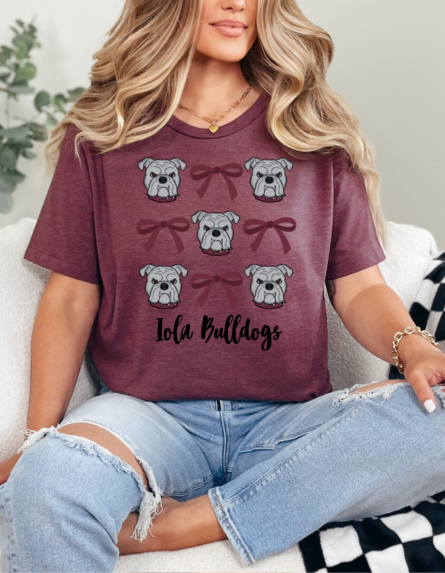 Bulldogs & Bows Tee