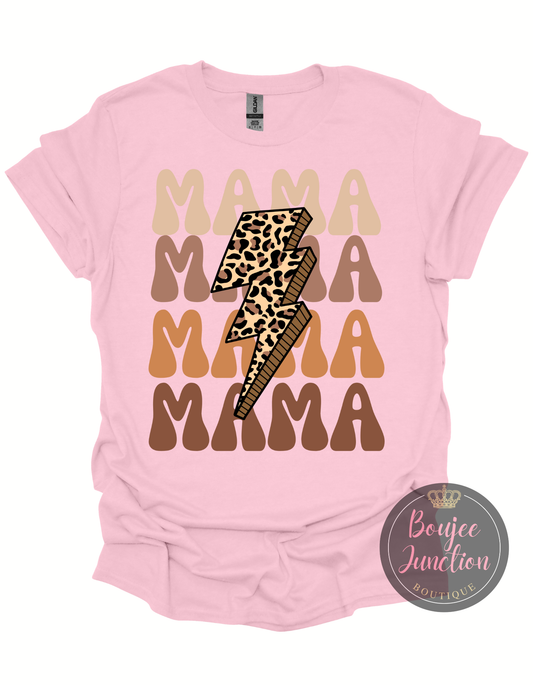 Mama Cheetah Bolt Transfer