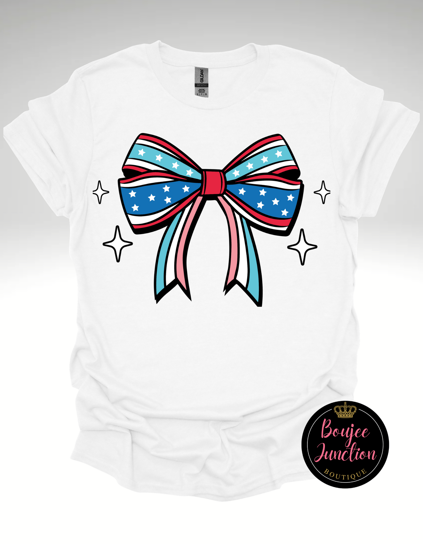 Patriotic Bow Tee