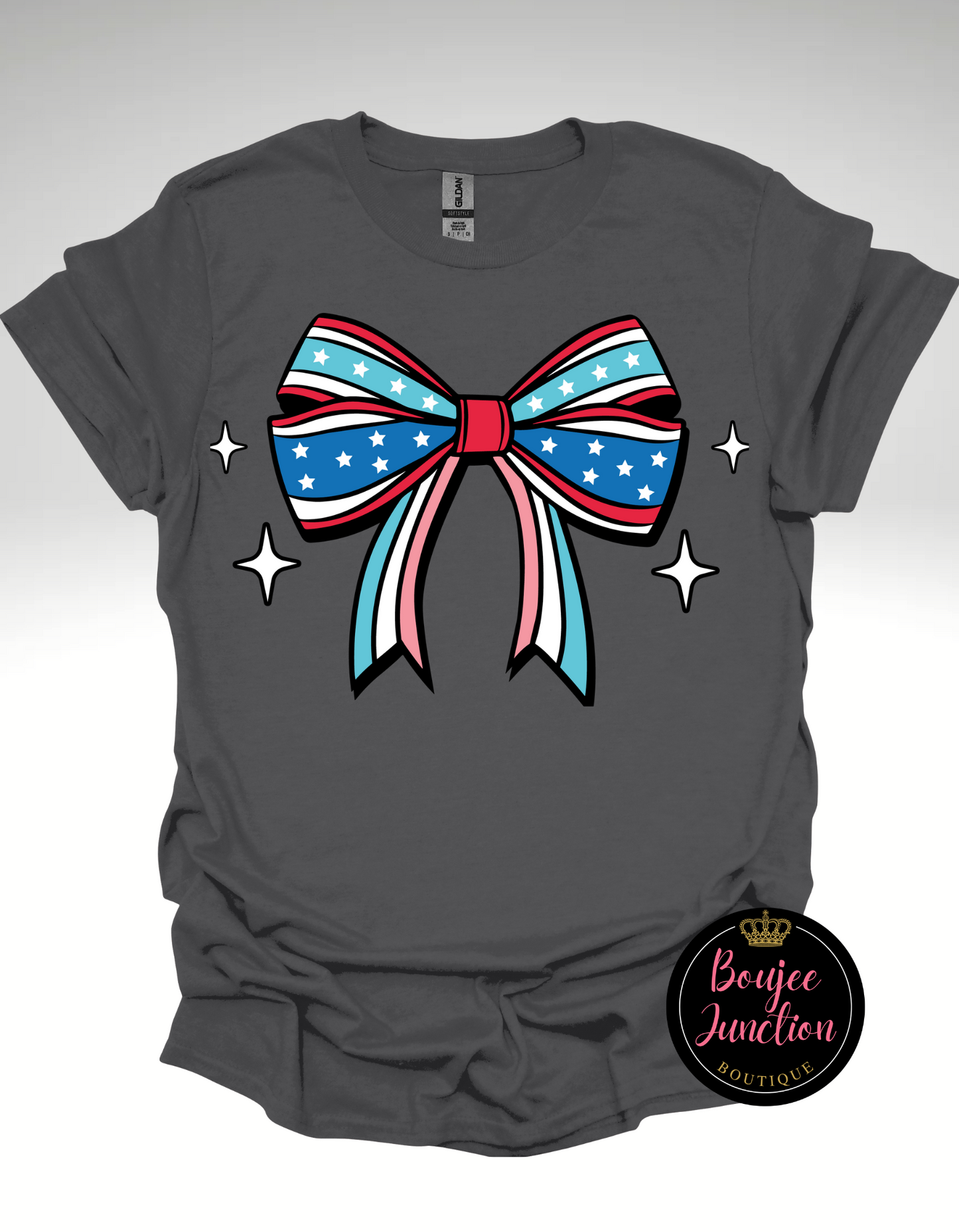 Patriotic Bow Tee