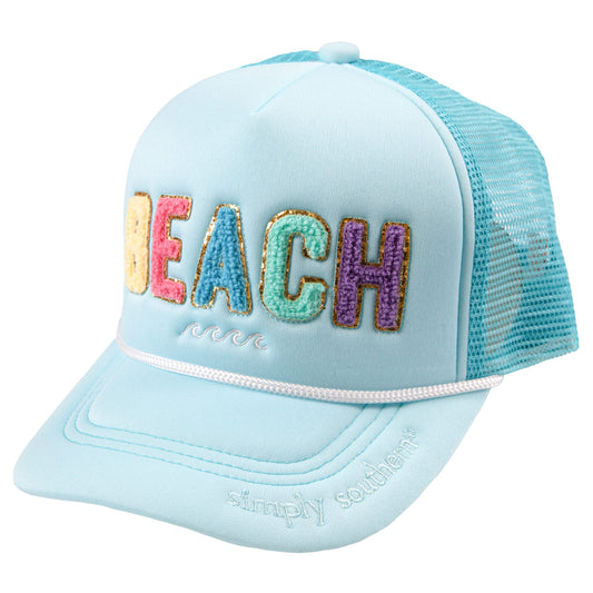 Chenille Beach Trucker Cap