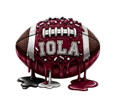 Custom Friday Night Football Drip Tee