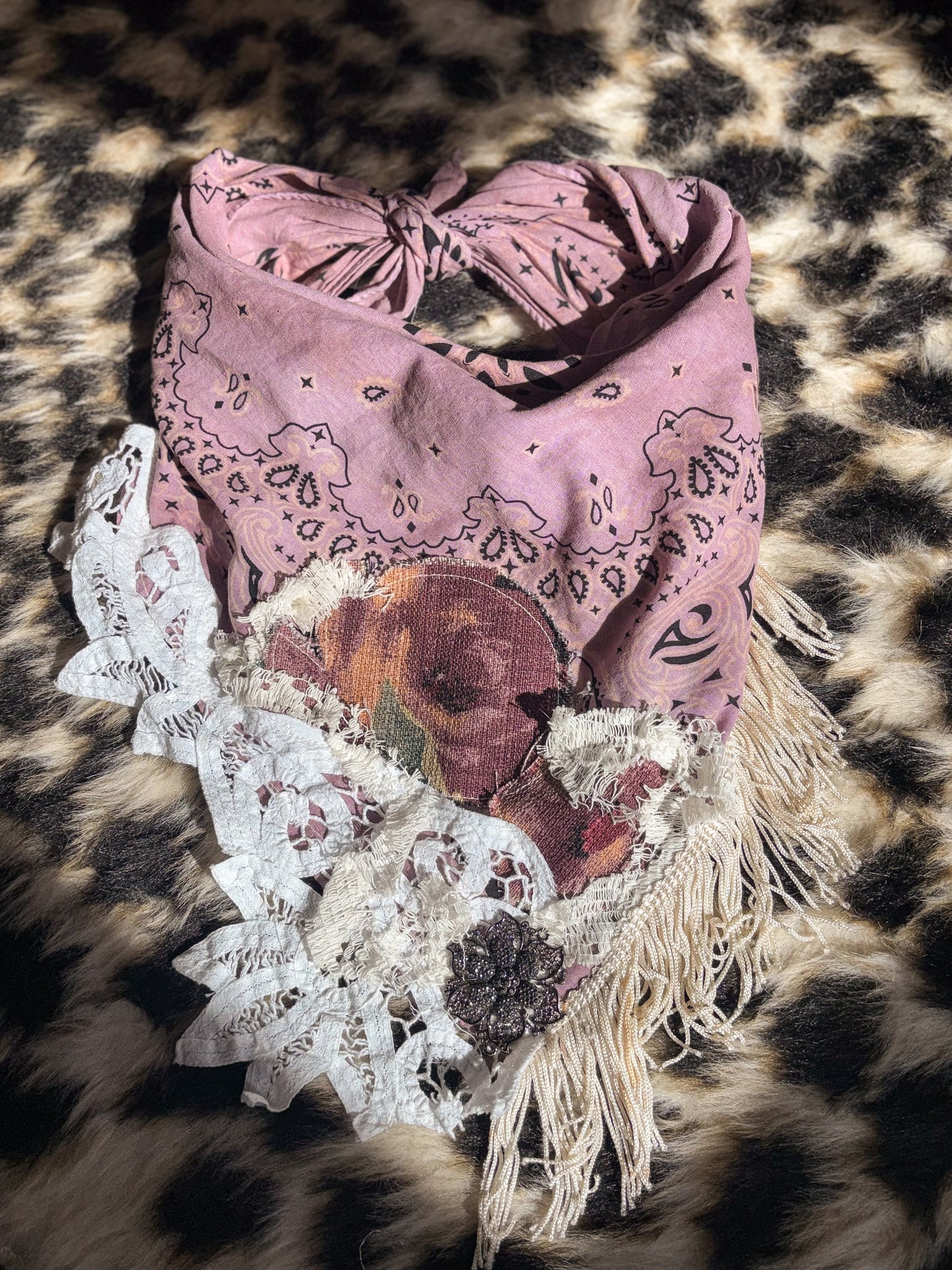Lavender Wild Rag