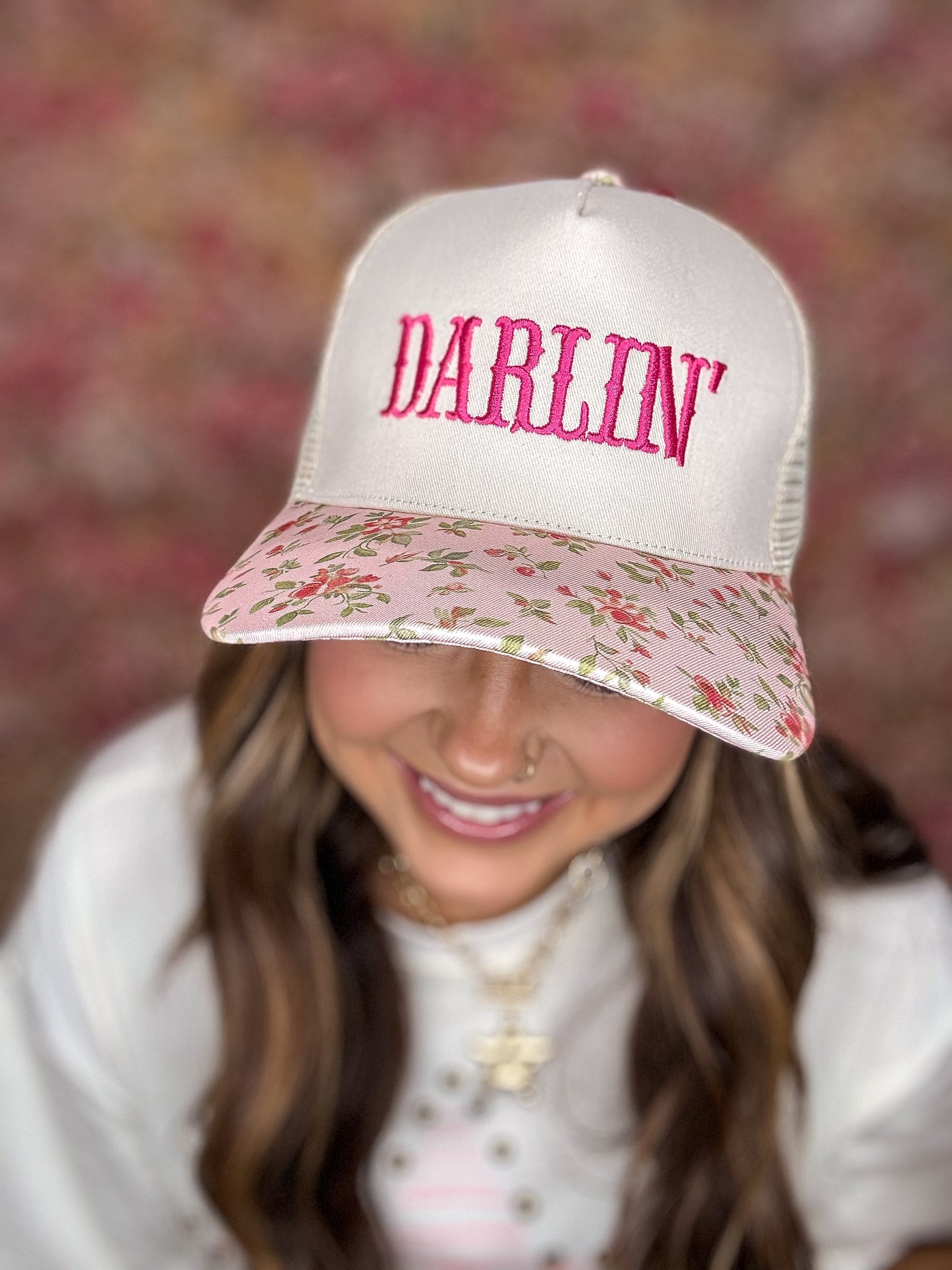 Darlin’ Mesh Snapback Trucker Hat