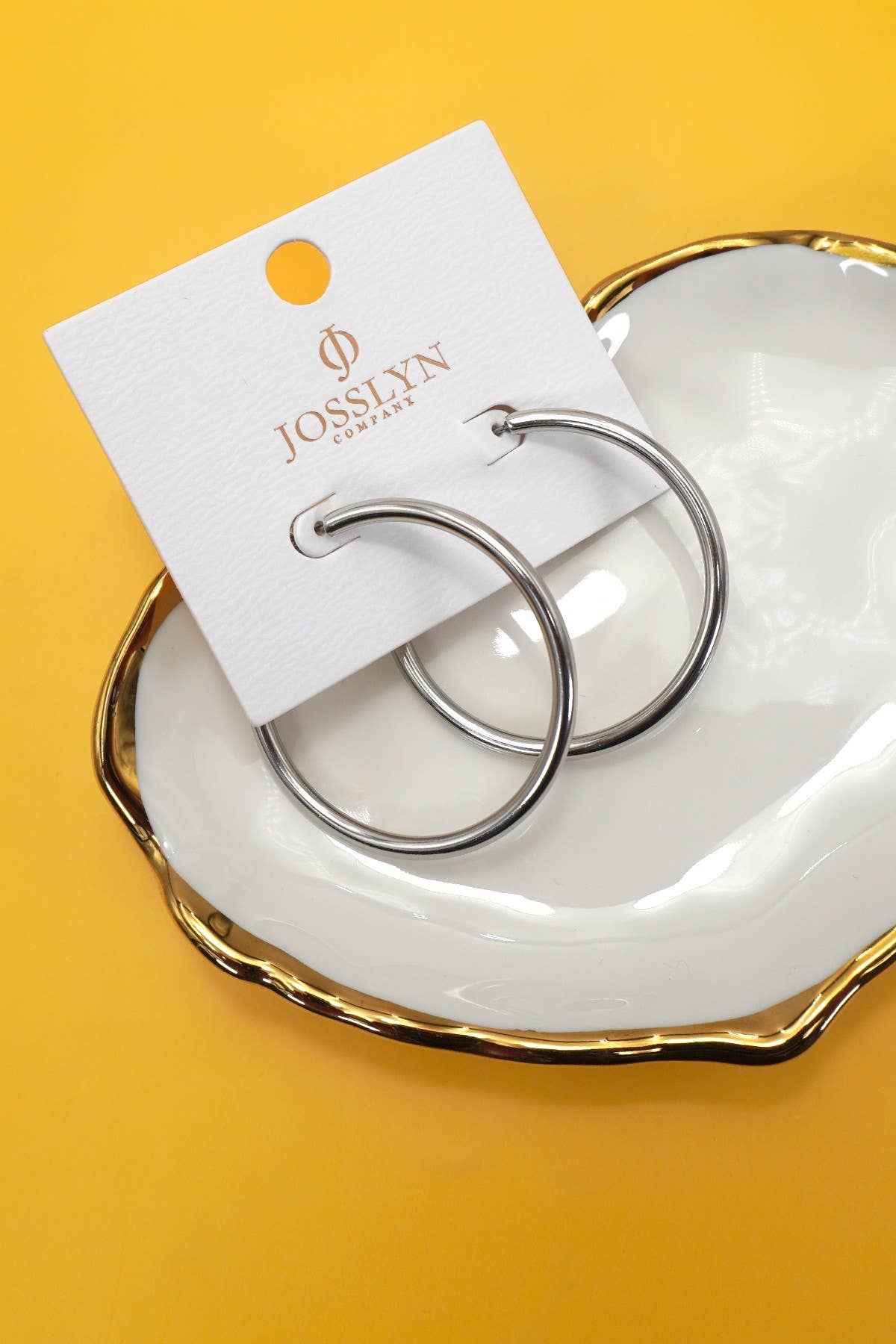 18K Stainless Steel Waterproof Hoop