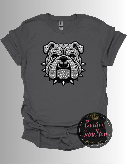 Rhinestone Bulldog Transfer
