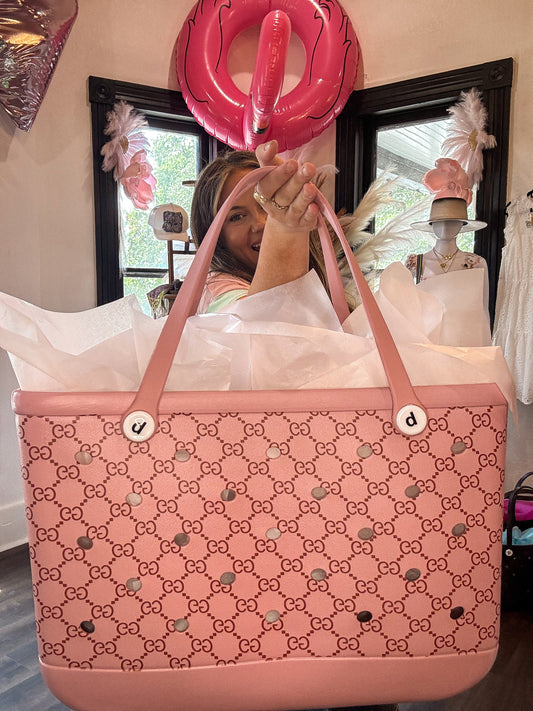 Light Pink Bogg Bag