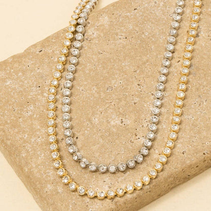 Classic Tennis Chain Necklace