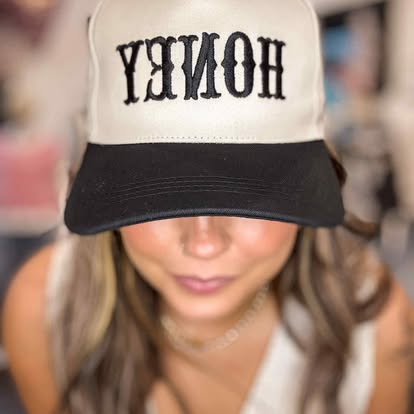 Honey Canvas Trucker Hat
