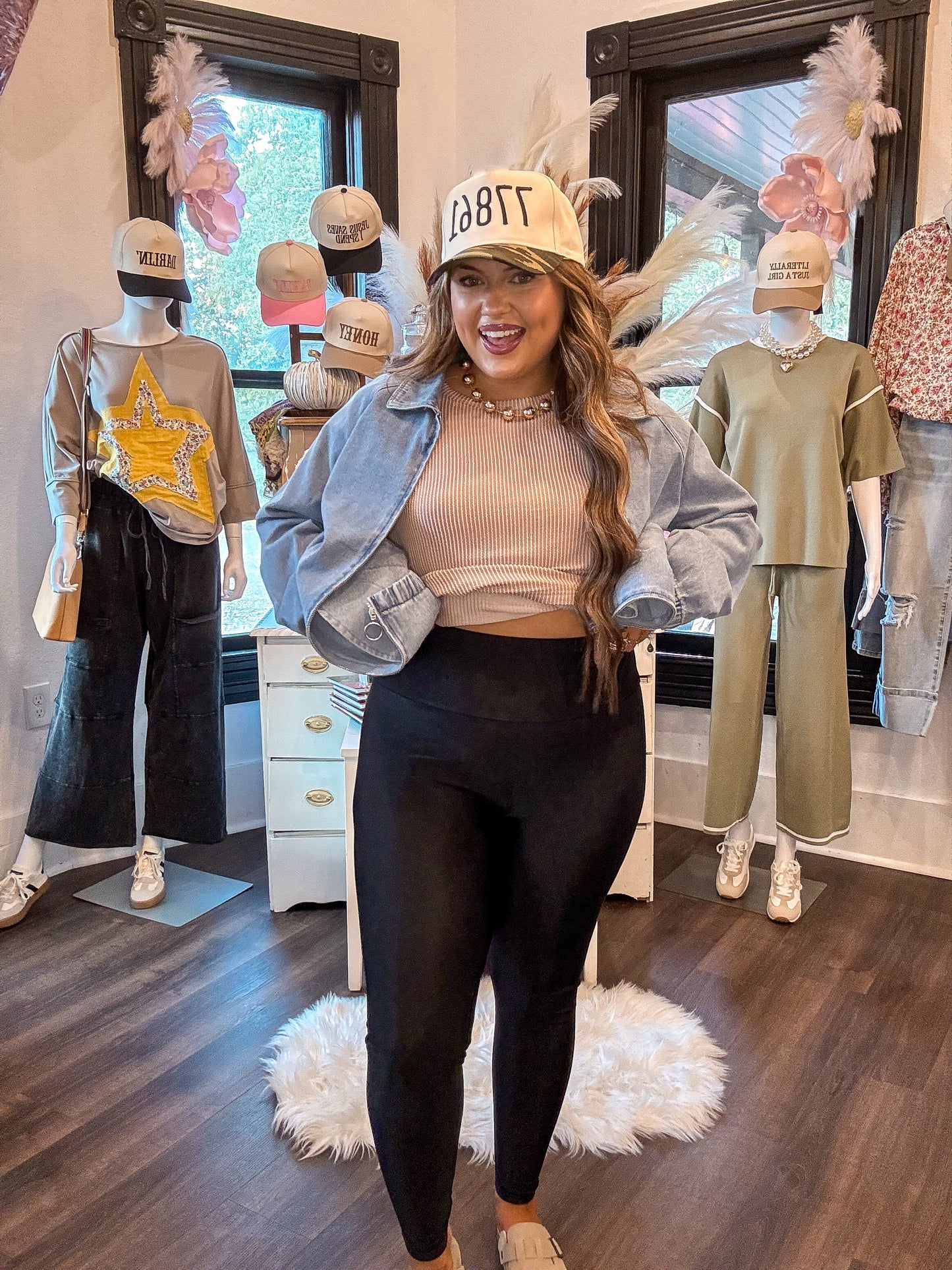 Black High Rise Leggings
