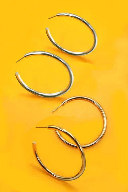 18K Stainless Steel Waterproof Hoop