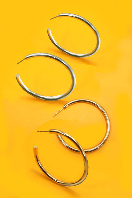 18K Stainless Steel Waterproof Hoop