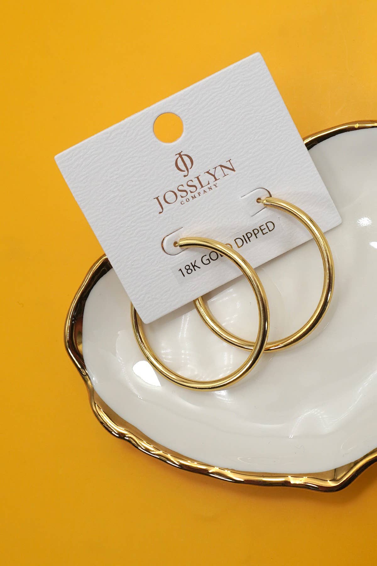 18K Stainless Steel Waterproof Hoop