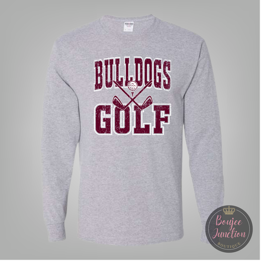 Bulldogs Golf Unisex Dri-Power® Long Sleeve & Short Sleeve Shirts