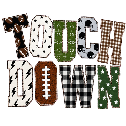 Touchdown Patchwork Transfer