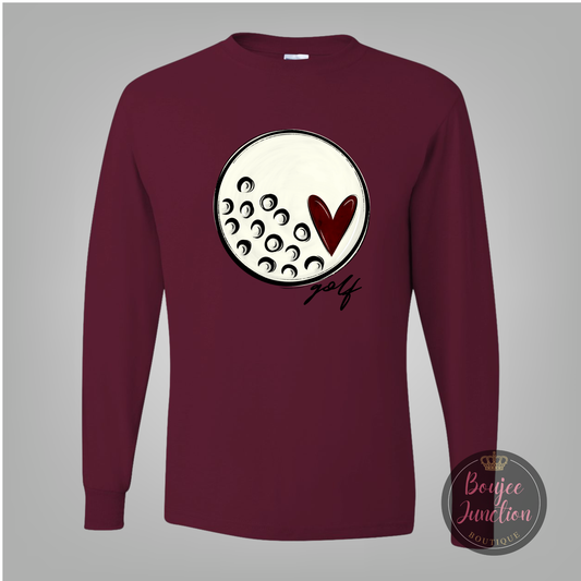 We Love Golf Unisex Dri-Power® Long Sleeve & Short Sleeve Shirts