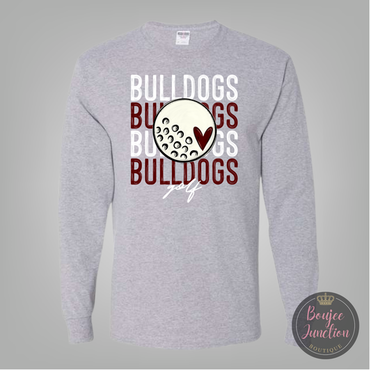 We Are Bulldogs Golf Unisex Dri-Power® Long Sleeve & Short Sleeve Shirts