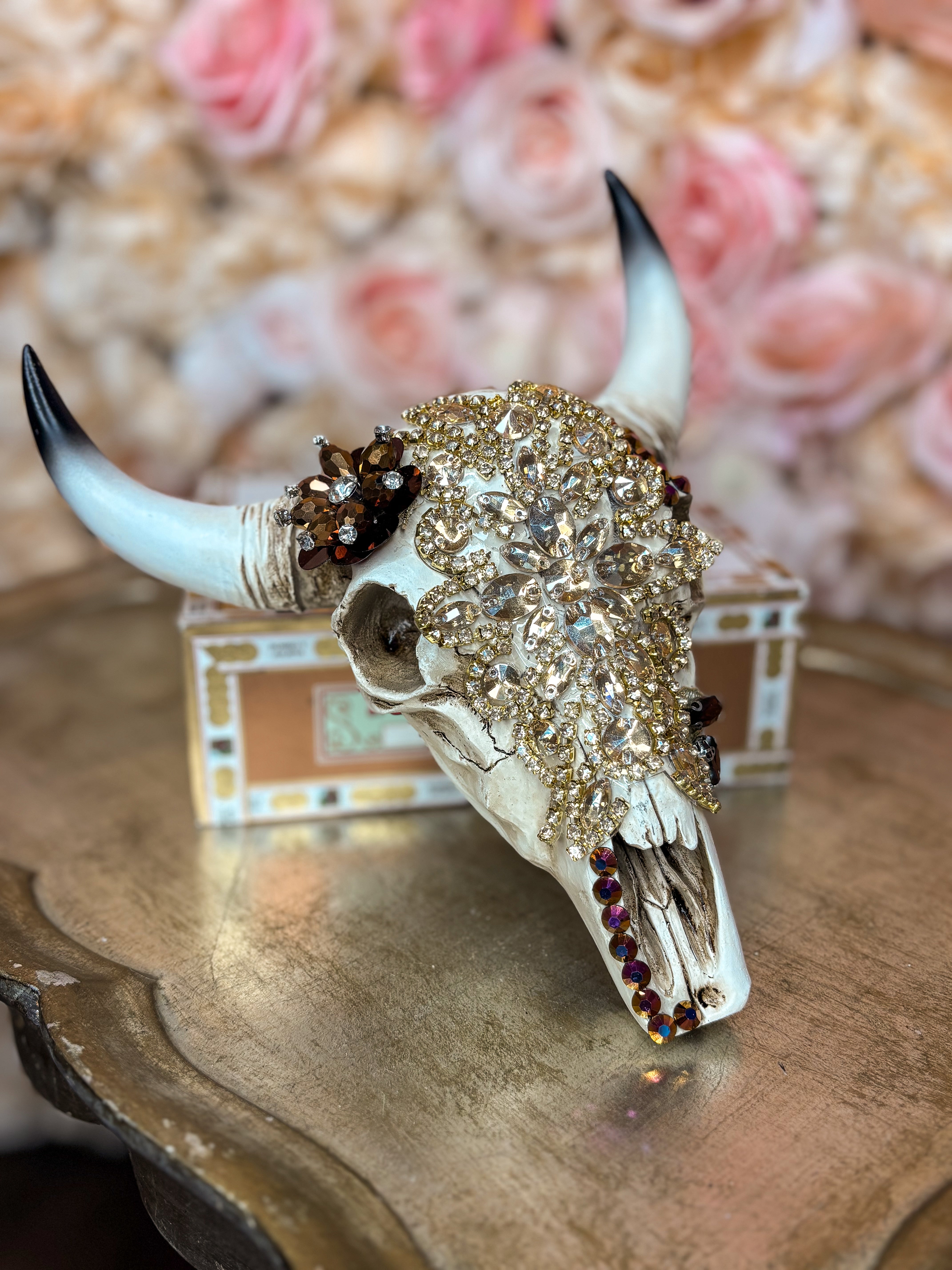 Golden Majesty Wall Skull