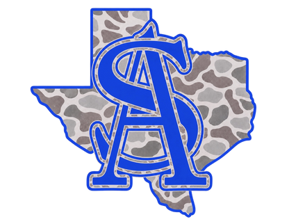 Men’s Camo School Spirit Pocket Tee