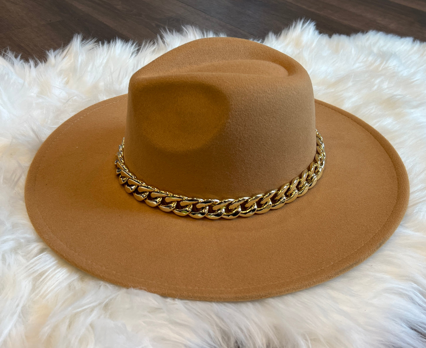 Tan Embellished Rancher Hat