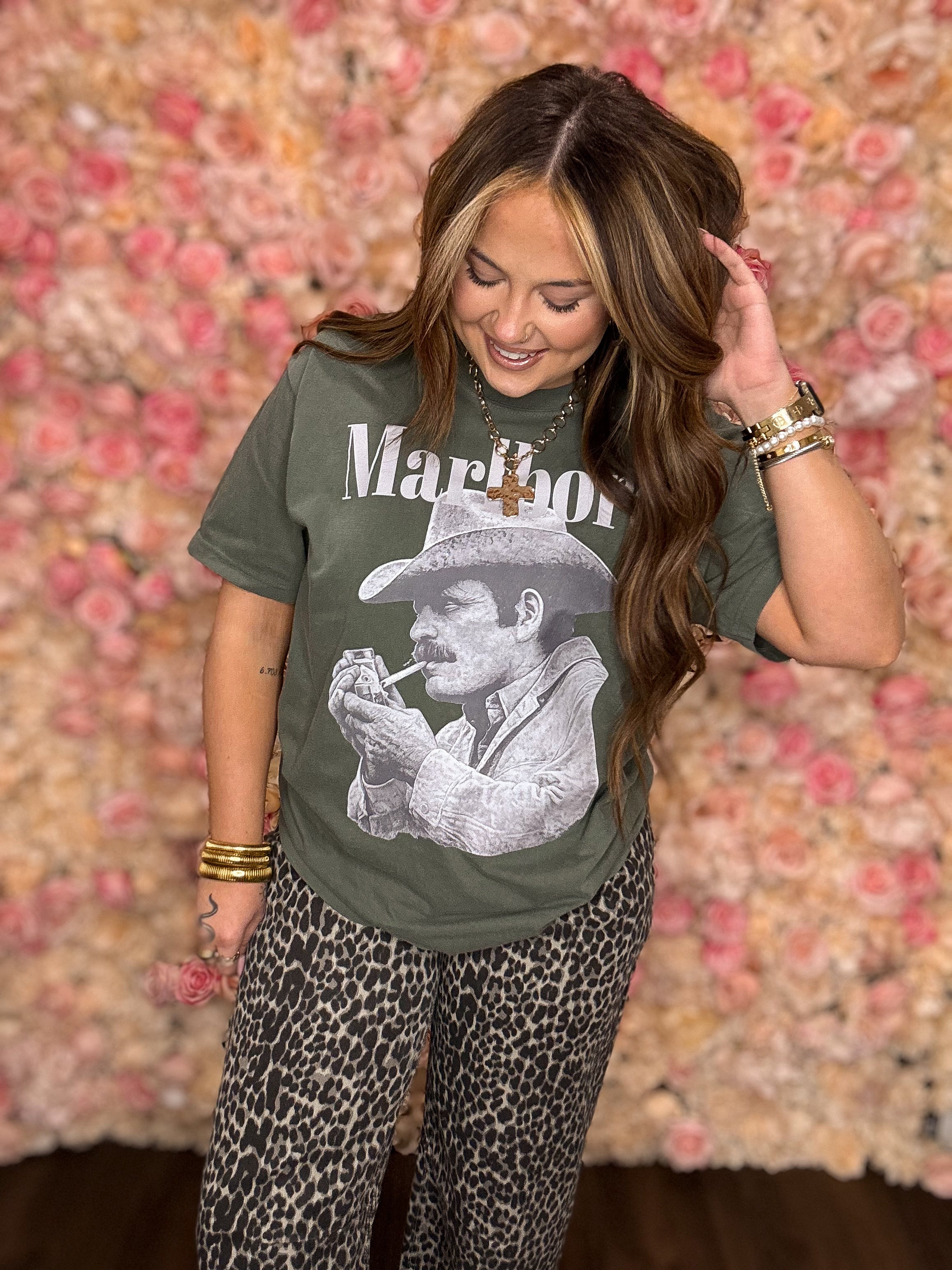 Vintage Marlboro Cowboy Graphic Tee