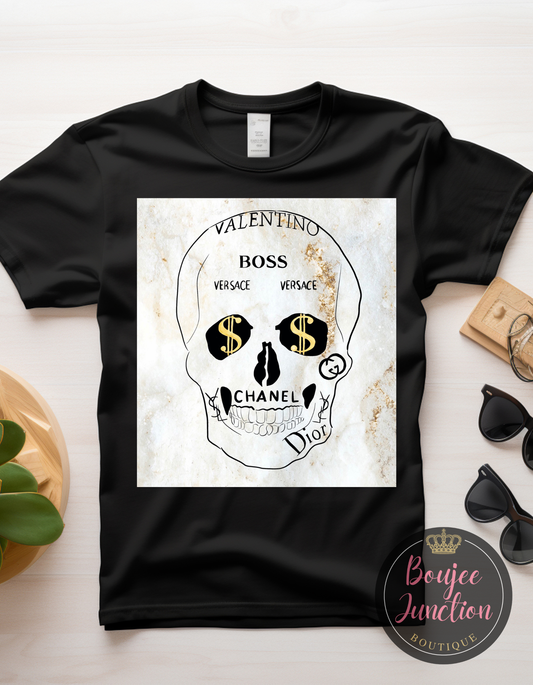 Designer Skull Transfer
