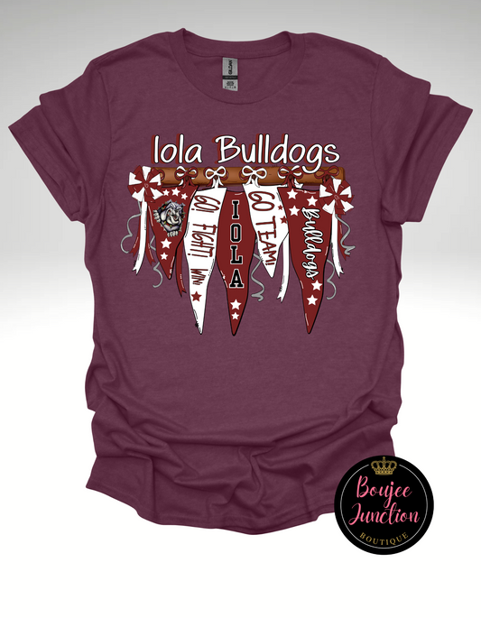 Iola Bulldog Spirit Stick Tee
