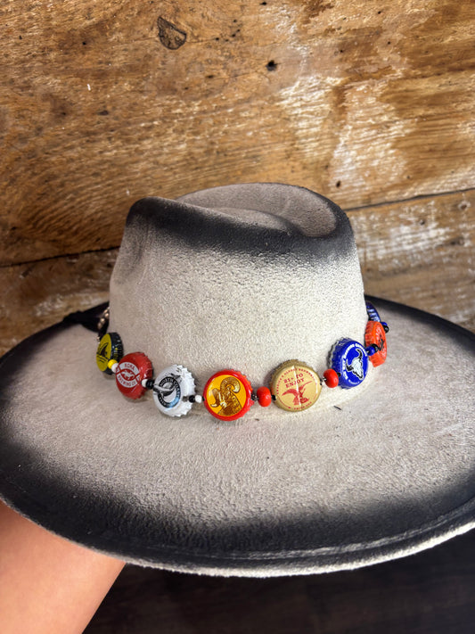 Handmade Animal Bottle Cap Hat Band