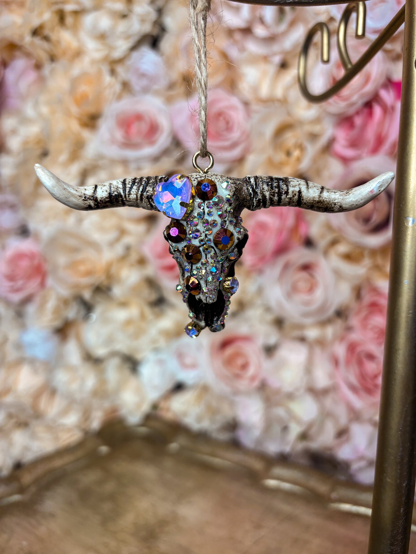 Cosmic Cowgirl Mini Cow Skull