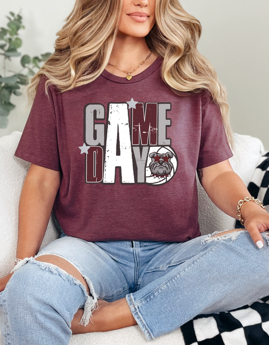 Game Day Bulldog Volleyball Transfer