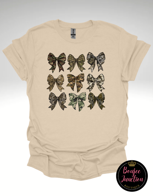 Camo Bows Tee